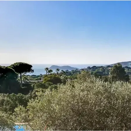 De 4 A Avec Magnifique Vue Sur La Piscine Privee Jardin Clos Villa Ramatuelle